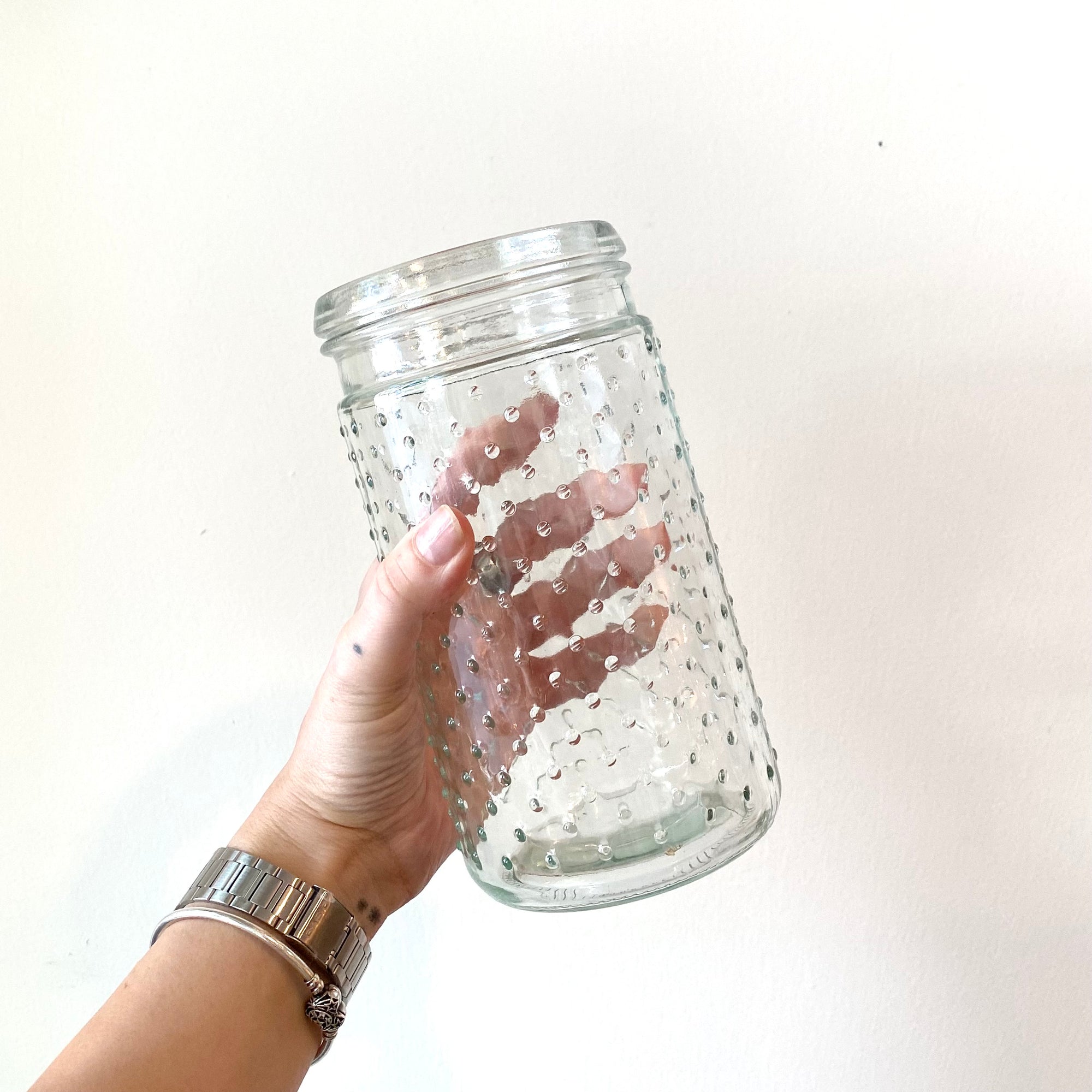 Hobnail vase